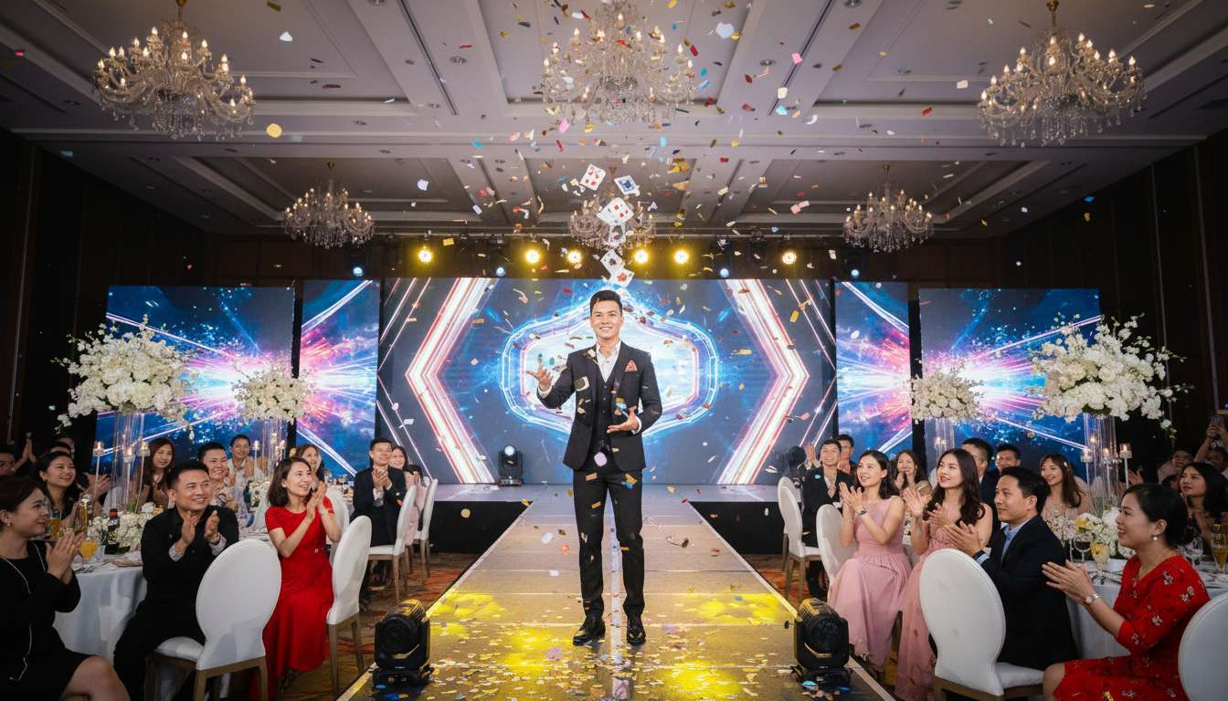 Dịch Vụ Biểu Diễn Ảo Thuật Tại Quận 10. Ảnh 1